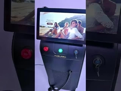 1200W Laser-Haarentfernung Permanente Maschine 120J/cm2 mit TEC Saphir Kontaktkühlung